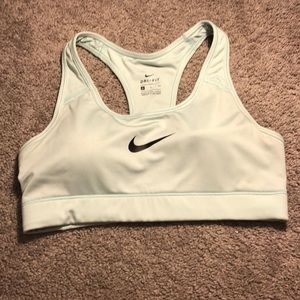 Baby Blue Nike Sports Bra